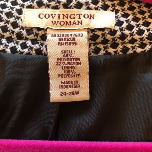 Covington Woman jacket size 24W-26W - Picture 6 of 7